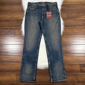 Vayder‎ Men's Size 32 Prescott Grunge Wash Straight Leg Denim Jeans